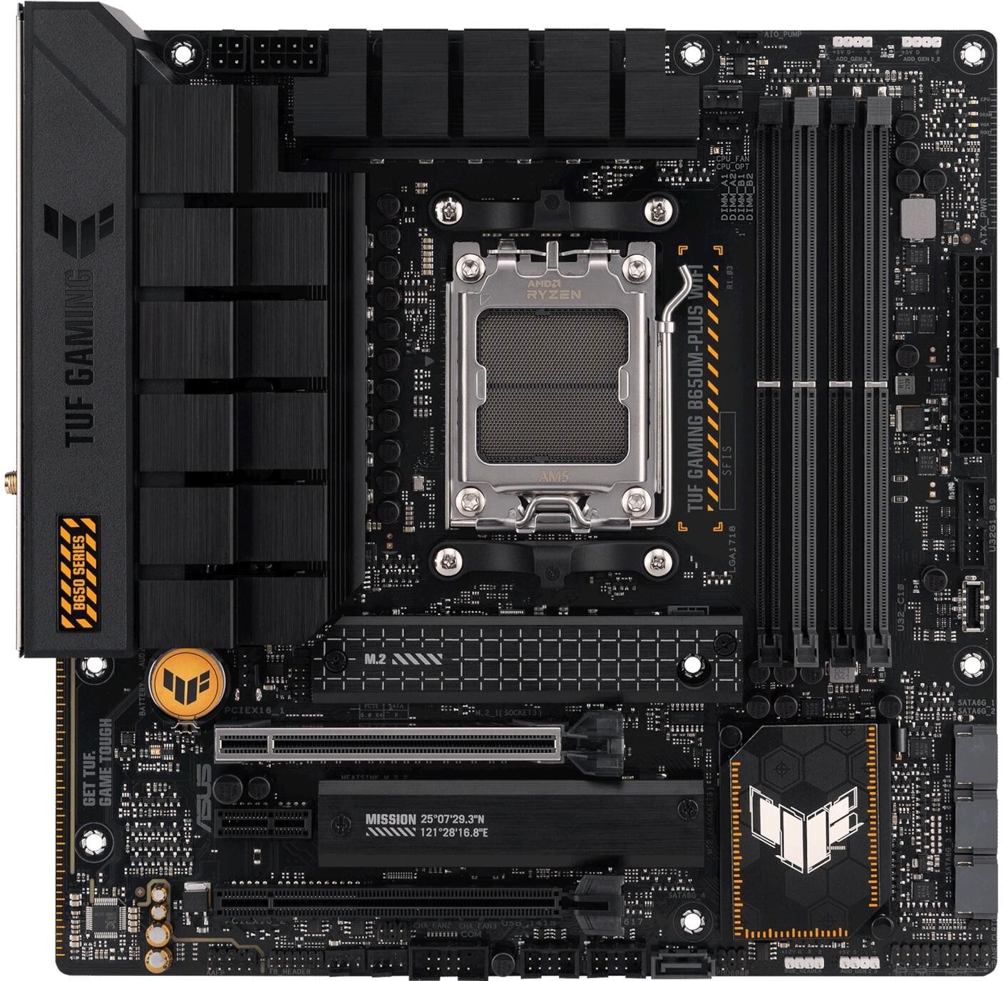 

Материнская плата ASUS TUF Gaming B650M-PLUS WiFi (90MB1BF0-M0EAY0), Материнская плата Asus TUF Gaming B650M-Plus (90MB1BF0-M0EAY0)
