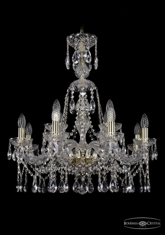 

Подвесная люстра Bohemia Ivele Crystal 1413/8+4/220/XL-73/G