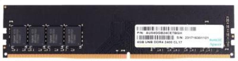 

Оперативная память Apacer 4Gb DDR4 2400MHz [EL.04G2T.KFH], 4Gb DDR4 2400MHz