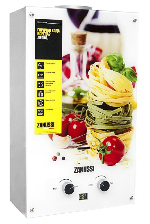 

Водонагреватель Zanussi GWH 10 Fonte Glass La Spezia, GWH 10 Fonte Glass La Spezia