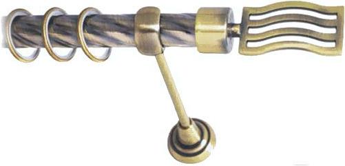 

Карниз Lm Decor Стайл 165 1р витой 25мм 3.2м антик, Стайл 165 1р витой 25мм 3.2м