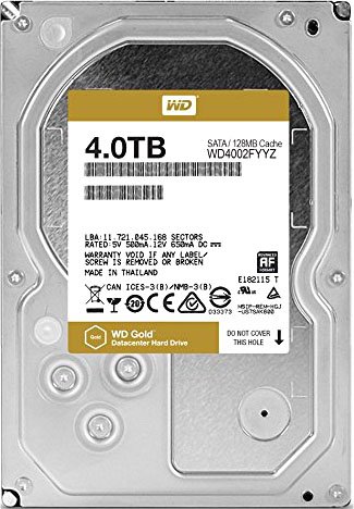 

Жесткий диск WD Gold 4TB WD4002FYYZ, Gold 4TB WD4002FYYZ