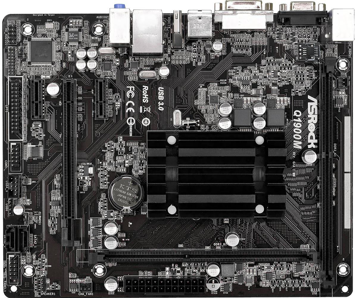

Материнская плата ASRock Q1900M, Материнская плата AsRock Q1900M