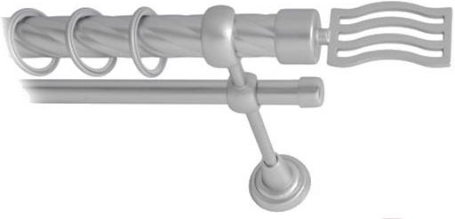 

Карниз Lm Decor Стайл 165 2р витой 25/16мм 3.2м сатин, Стайл 165 2р витой 25/16мм 3.2м