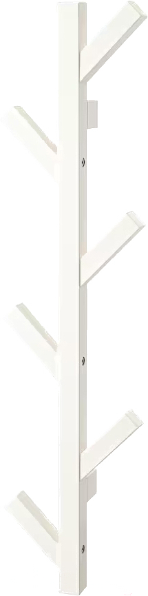 

Вешалка Ikea Чусиг белый (602.917.08)