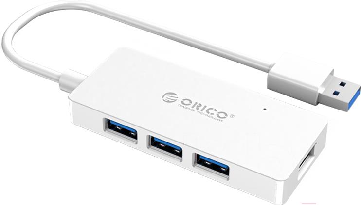 

USB-хаб Orico HS4U-U3-WH, HS4U-U3