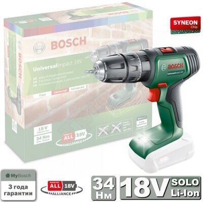 

Дрель-шуруповерт Bosch UniversalImpact 18 V [06039D4100], UniversalImpact 18 V