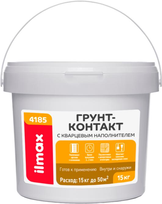 

Грунтовка ilmax полимерная 4185 15кг, полимерная 4185 15кг