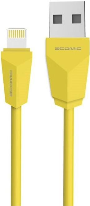 

Кабель Atomic C-27i iPhone/iPad 8-pin желтый, Atomic C-27i iPhone/iPad 8-pin желтый