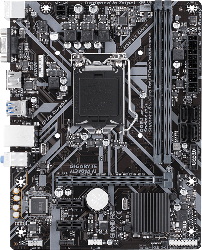

Материнская плата Gigabyte H310M H 1.1