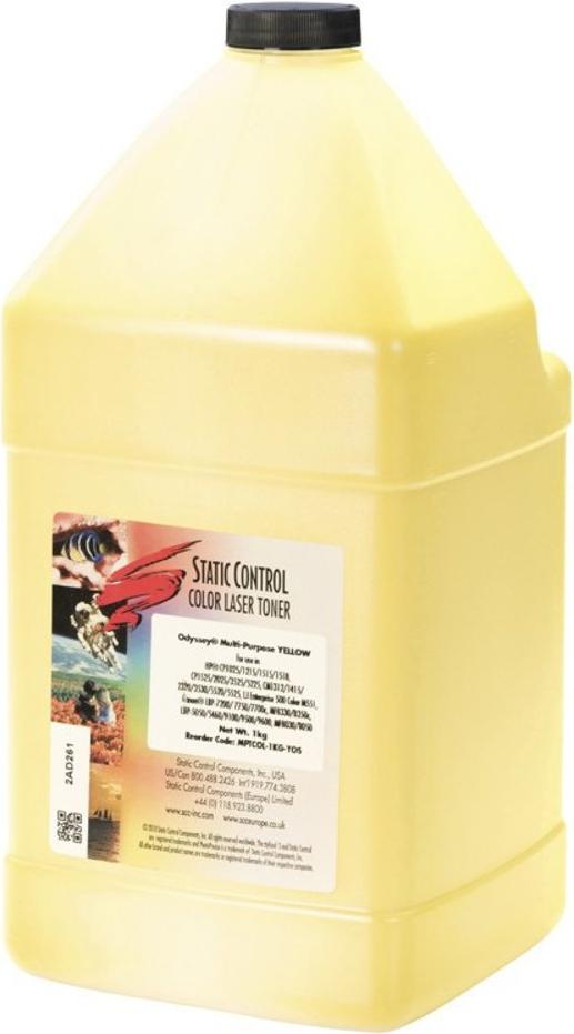 

Тонер Static Control MPTCOL-1KG-YOS, MPTCOL-1KG-YOS