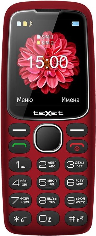 

Мобильный телефон TeXet TM-B307 черный, Мобильный телефон TeXet ТМ-B307 (черный)
