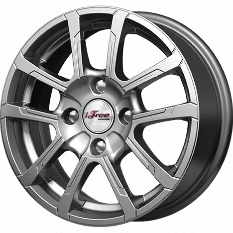 

Автомобильные диски iFree KC587-hw Slider 14 5.5 4x100 38 67.1 HighWay / Графитовый металлик
