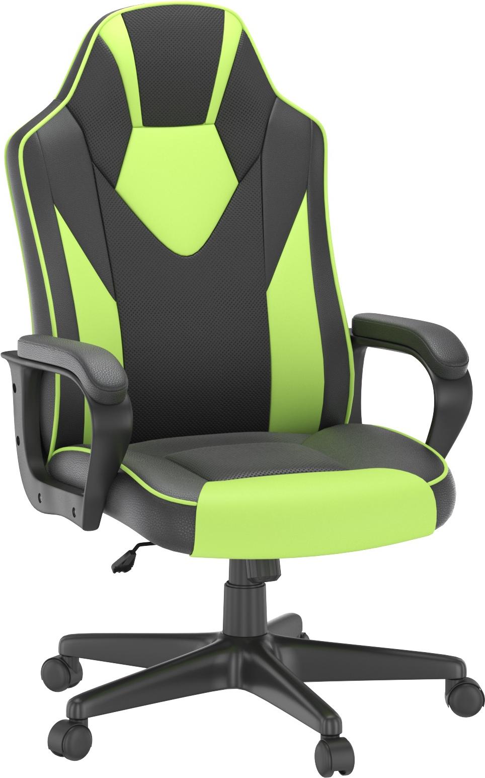 

Геймерское кресло GetActive JOBisDONE Black/Green [W-181-BGr], JOBisDONE