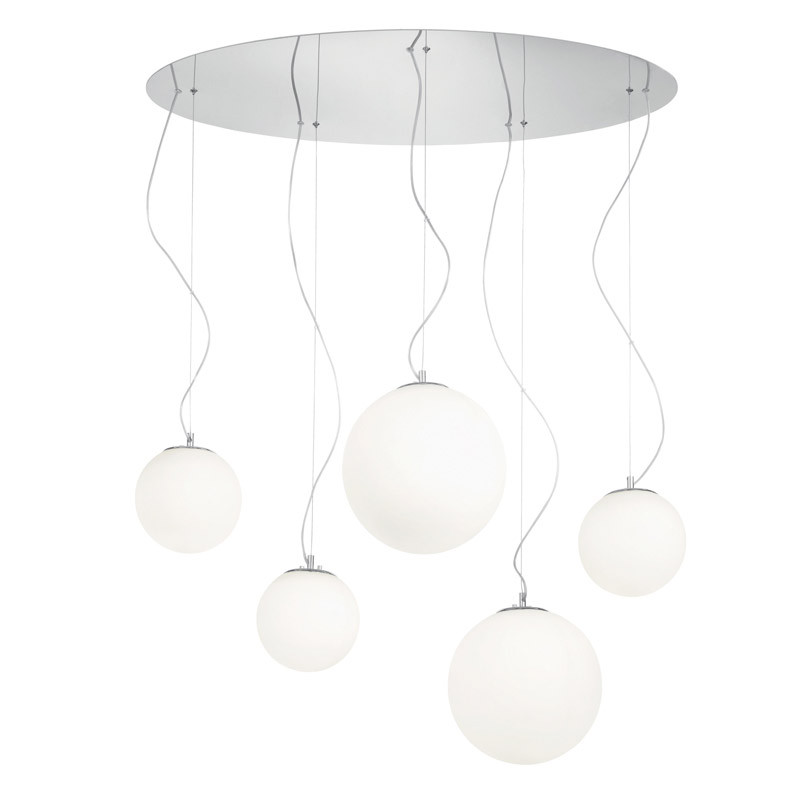 

Потолочный подвесной светильник Ideal Lux Светильник подвесной MAPA BIANCO SP5 [043562], Светильник подвесной MAPA BIANCO SP5