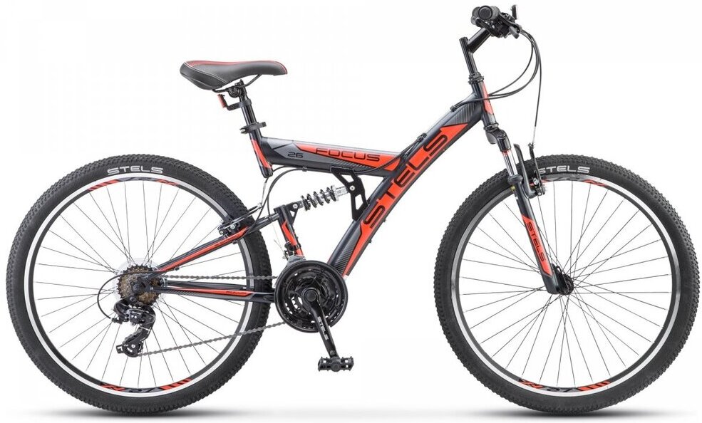 

Велосипед Stels Focus 26 V 18 sp V030 р.18 оранжевый/черный [LU086305], Велосипед Stels Focus 26 V 18 sp V030 р.18 LU086305 оранжевый/черный