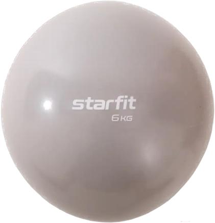 

Медицинбол Starfit GB-703 6 кг серый/пастель [GB-703 серый/пастель 6], Медицинбол Starfit GB-703 6 кг GB-703 6 серый/пастель
