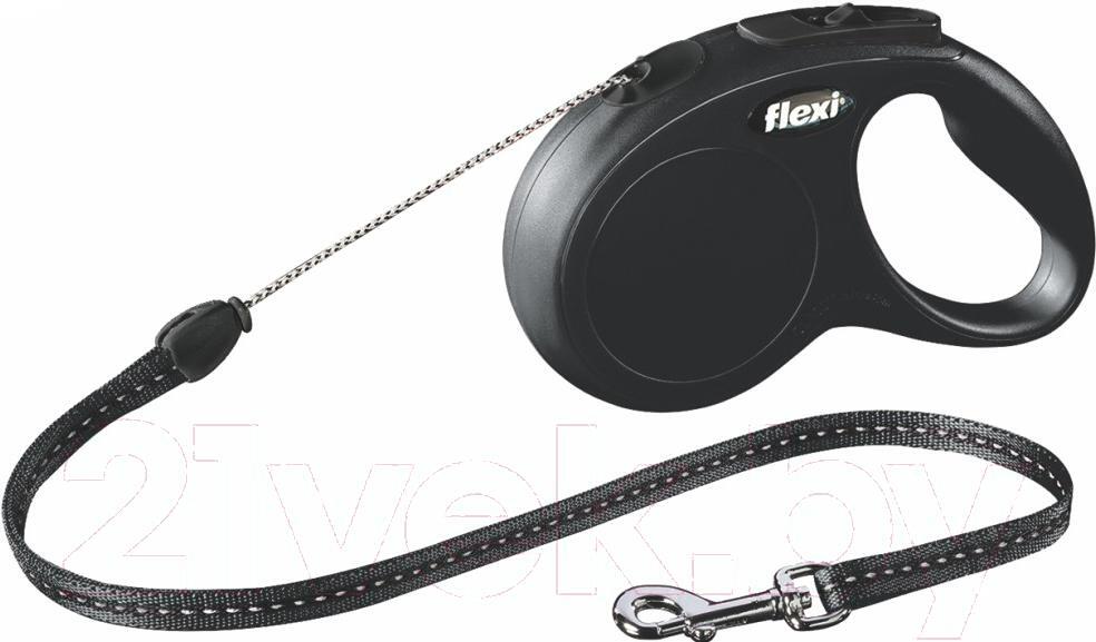 

Поводок-рулетка Flexi New CLASSIC 11781 (S, Black), Поводок-рулетка Flexi New Classic 11781 S Black