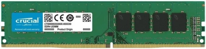 

Оперативная память Crucial DRAM 16GB DDR4-3200 UDIMM [CT16G4DFRA32A], Оперативная память Crucial 16GB DDR4 PC4-25600 CT16G4DFRA32A