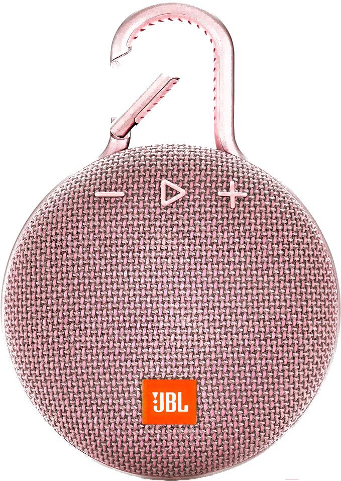 

Портативная колонка JBL Clip 3 розовый [JBLCLIP3PINK], Clip 3