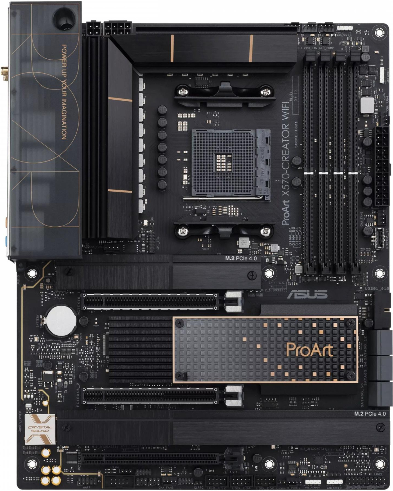 

Материнская плата ASUS PROART X570-CREATOR WIFI [90MB18Z0-M0EAY0], Материнская плата ASUS ProArt X570-CREATOR WIFI