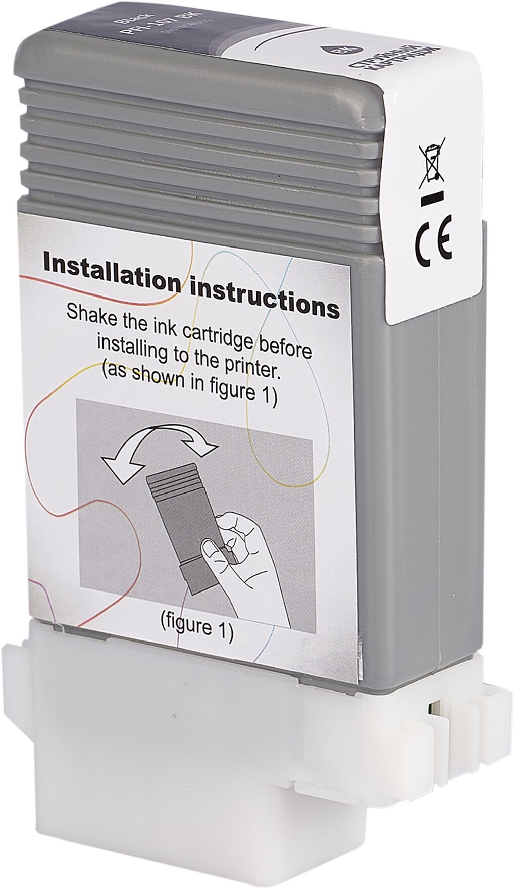 

Картридж струйный Sakura Printing 6705B001 аналог PFI-107BK (SI6705B001)