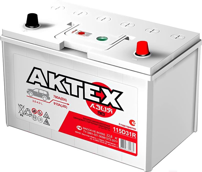 

Аккумулятор АкТех Asia 6СТ-90 Евро 90 А/ч [ATCA90ЗR], Asia 6СТ-90 Евро 90 А/ч
