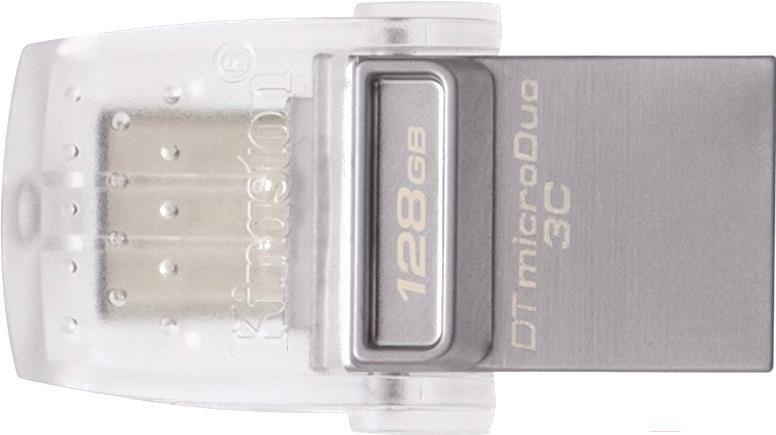 

USB Flash Kingston DataTraveler microDuo 3C 128GB [DTDUO3C/128GB], Usb flash Kingston DataTraveler microDuo 3C 128GB DTDUO3C/128GB