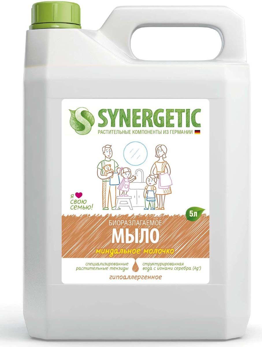 

Жидкое мыло Synergetic Миндальное молочко 5л (9801110005)