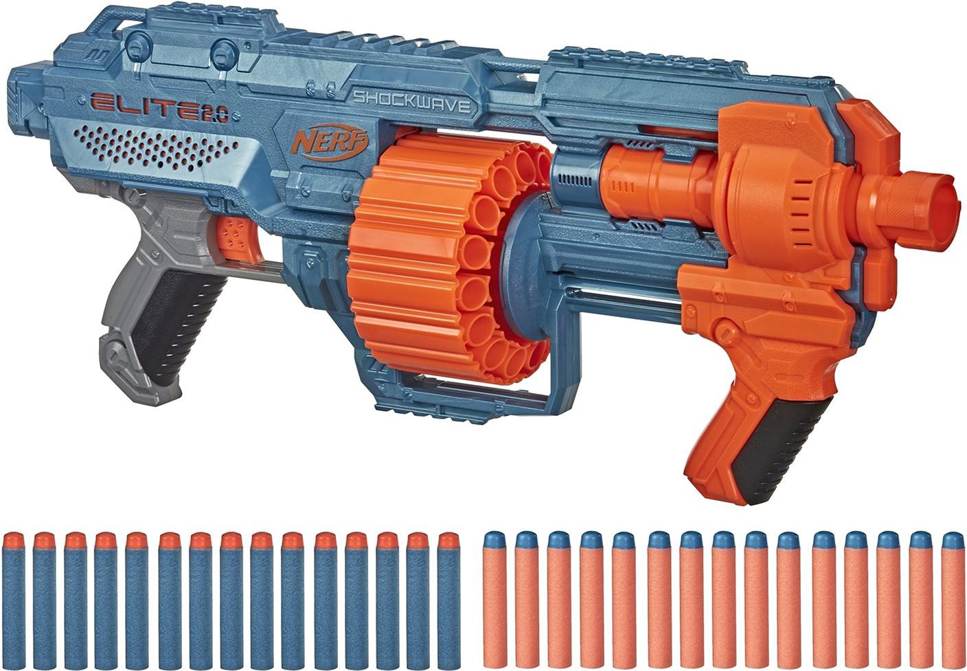 

Игровой набор Nerf бластер Шоквэйв [E9527EU4], бластер Шоквэйв