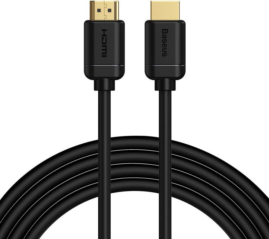 

Кабель для компьютера Baseus high definition Series HDMI To HDMI кабель 3м Черный черный [CAKGQ-C01], Baseus high definition Series HDMI To HDMI 3м CAKGQ-C01 черный