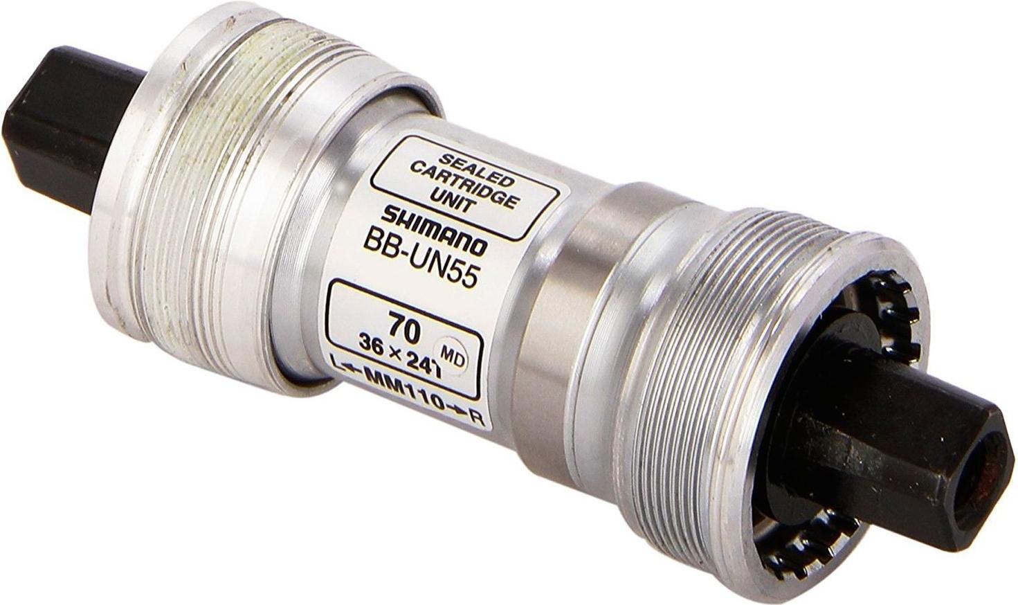 

Трансмиссия для велосипеда Shimano Каретка UN55 70/110 мм, Каретка UN55 70/110 мм