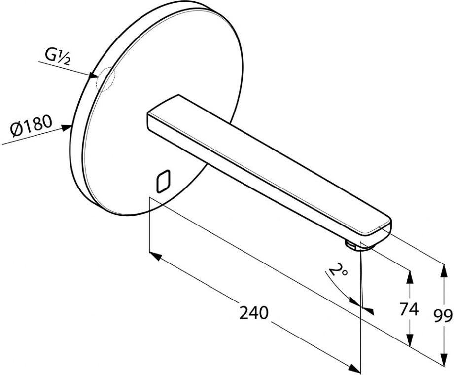

Смеситель Kludi Zenta [3840305], Смеситель Kludi Zenta 3840305