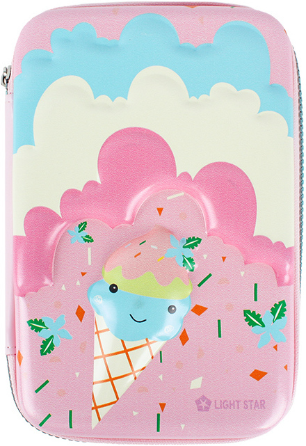 

Пенал Darvish ICE CREAM розовый DV-LCH801-22