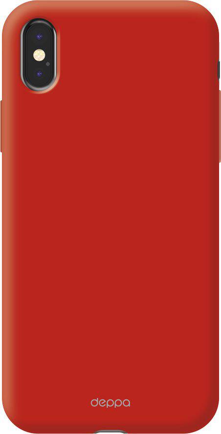 

Чехол для телефона Deppa Air Case для Apple iPhone X/Xs красный [83324], Air Case для Apple iPhone X/Xs