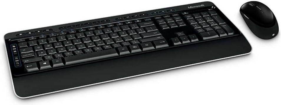 

Мышь + клавиатура Microsoft Wireless Desktop 3050 [PP3-00018], Клавиатура + мышь Microsoft Wireless Desktop 3050 BlueTrack (PP3-00018)