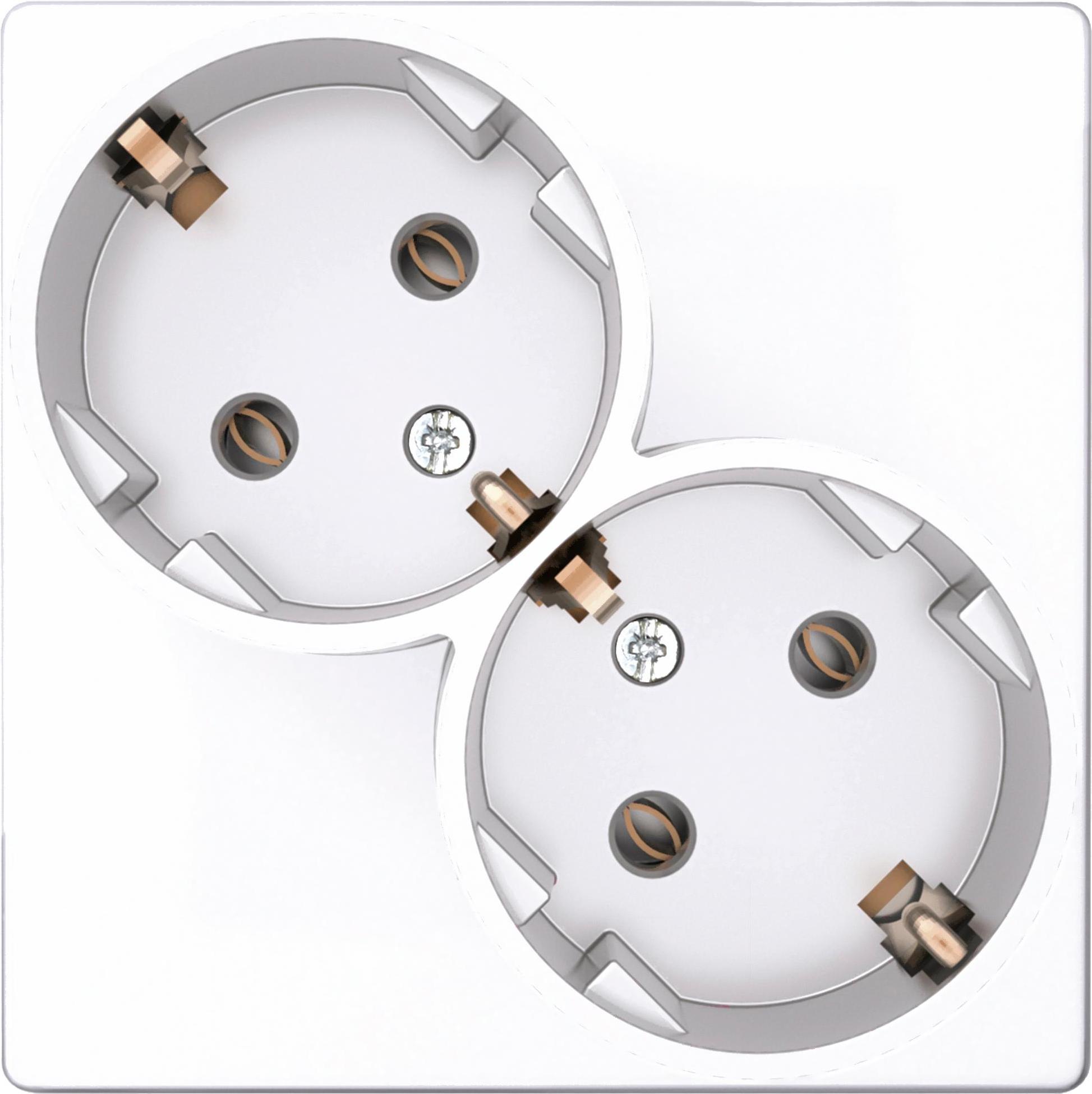 

Розетка Simon 2450459-030 белый, 2450459-030