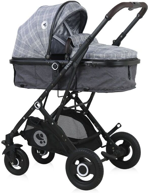 

Детская коляска Lorelli Sena 3в1 Squared 2021 Grey (10021612100)