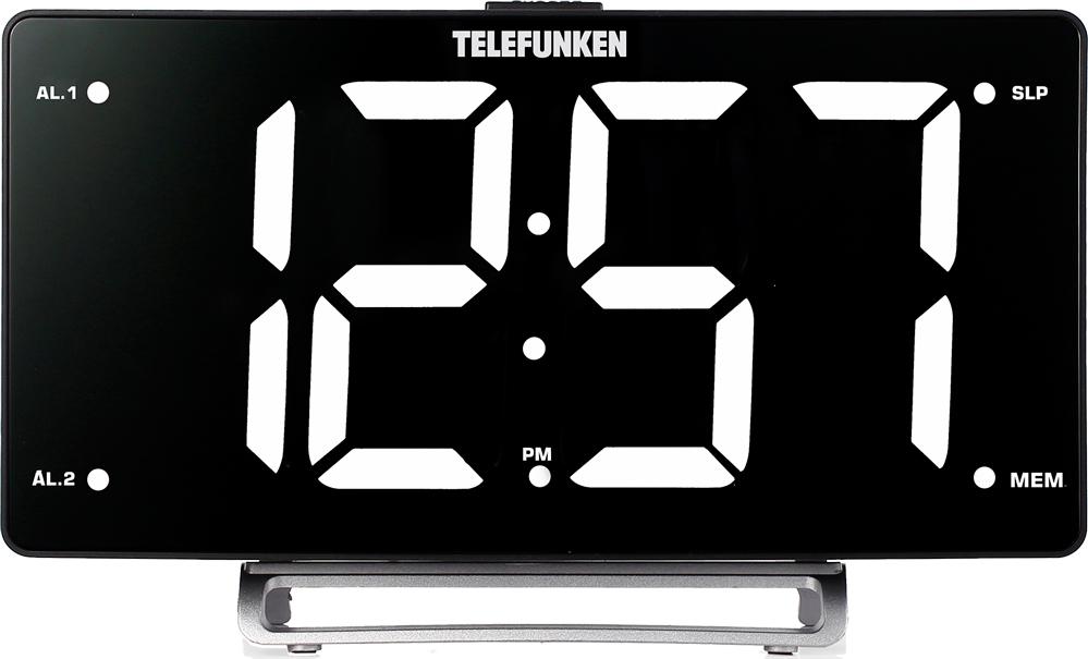 

Радиочасы TELEFUNKEN TF-1711U черный /белый, Радиочасы Telefunken TF-1711U черный /белый