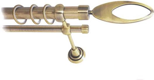 

Карниз Lm Decor Эллипс 178 1р гладкий 25мм 3.6м антик, Эллипс 178 1р гладкий 25мм 3.6м