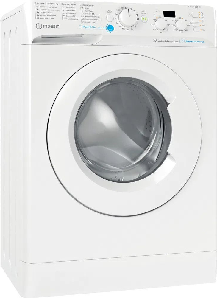 

Стиральная машина Indesit BWSD 61051 WWV RU