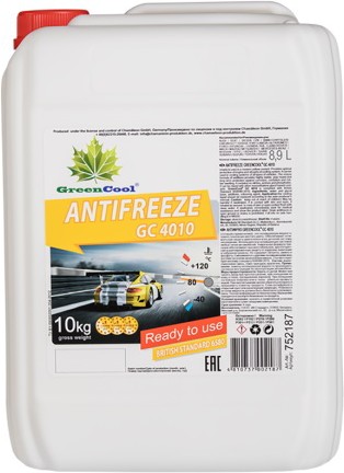 

Антифриз GreenCool GС4010 10кг желтый (752187)
