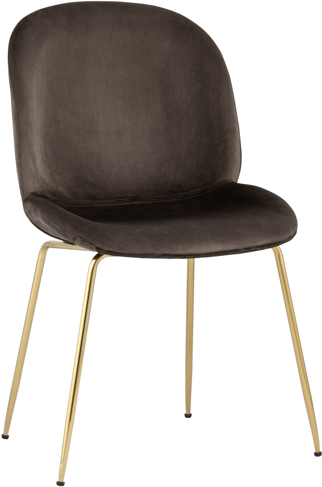 

Стул Stool Group Beetle коричневый [8329 VELVET BROWN], Стул Stool Group Beetle 8329 VELVET BROWN коричневый