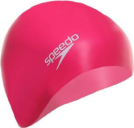 

Шапочка для плавания Speedo LONG HAIR CAP A 064 one size розовый