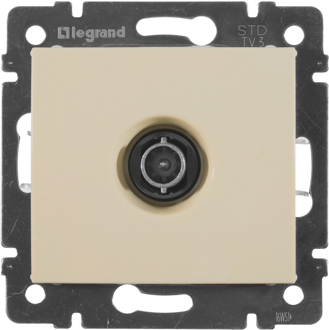 

Розетка Legrand Valena 695625 слоновая кость