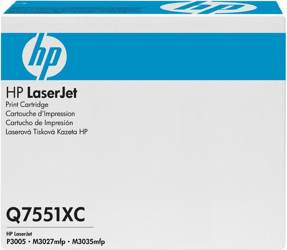 

Картридж лазерный HP Q7551XC черный