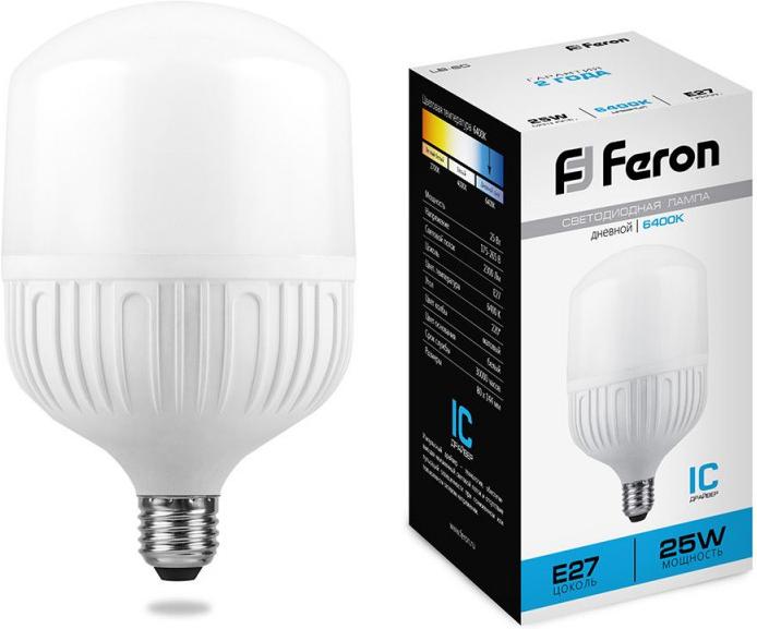 

Feron LB-65 (25W) 230V E27 6400K [25887], LB-65 (25W) 230V E27 6400K