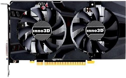 

Видеокарта Inno3D GeForce GTX 1050Ti Twin X2 [N105K-2DDV-M5CM], GeForce GTX 1050Ti Twin X2