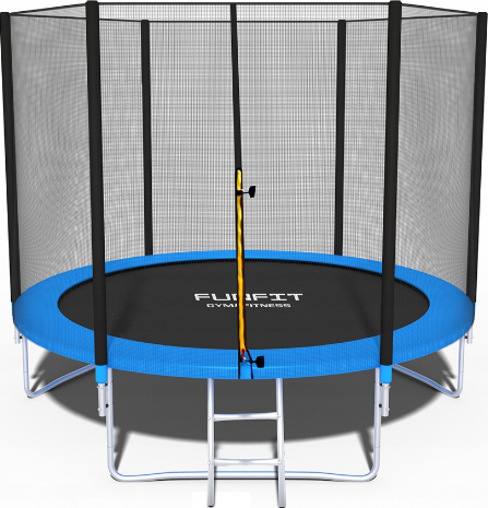 

Батут Funfit 8ft-252 см с сеткой и лестницей, 252см - 8ft с сеткой и лестницей