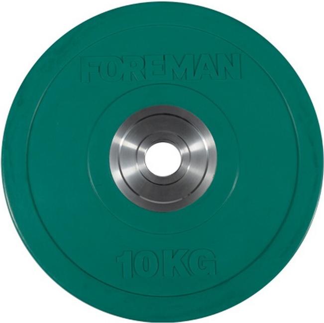 

Диск для штанги Foreman FM/BM 10 кг зеленый [FM\BM-10KG\CM-GN-00], FM/BM 10 кг